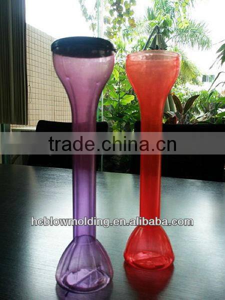 OEM BLOW MOLDING Plastic funnel cup Funnel shape Ice Cream Cups for sale