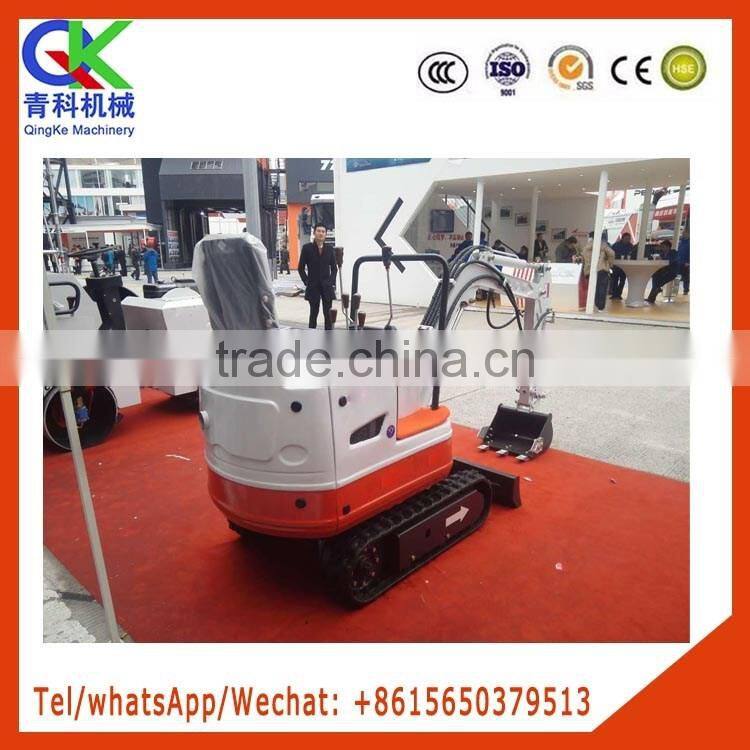 new style mini electrical excavator climbing function
