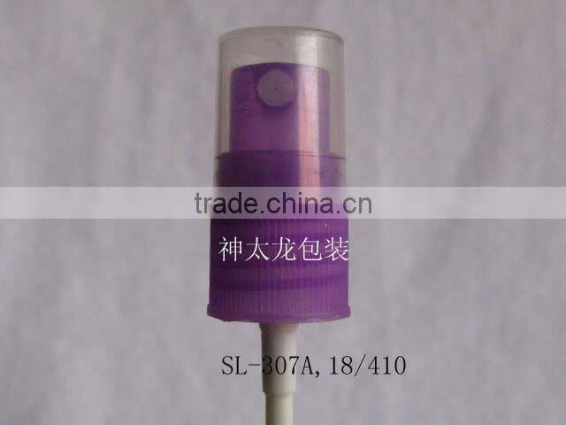 Plastic screw mist perfume sprayer 18/410
