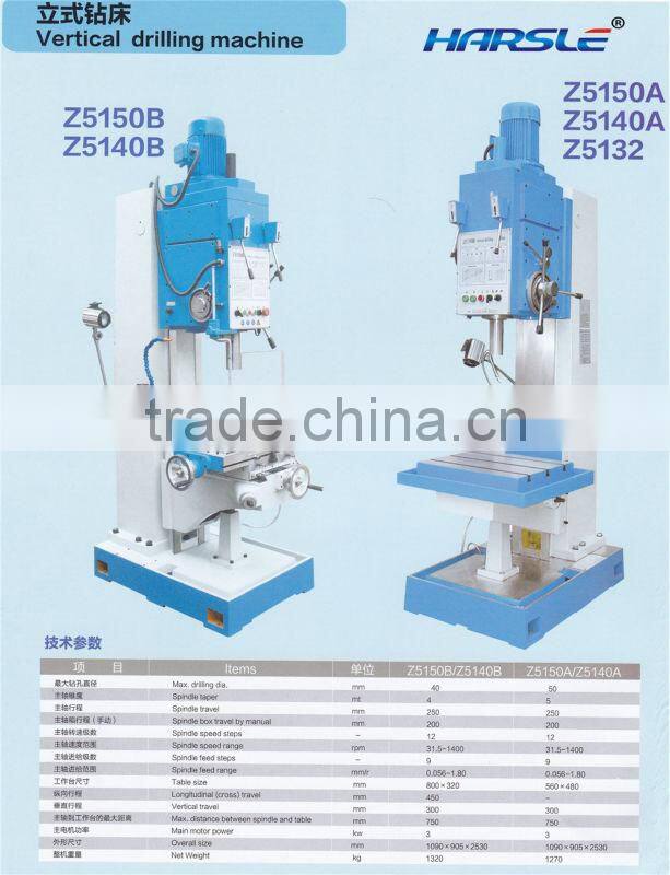 ZXSeries Vertical Drilling Milling Machine