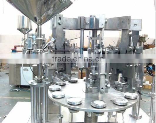 Semi-Automatic Metal tube Filling and Sealing Machine for paint,glue,ointment