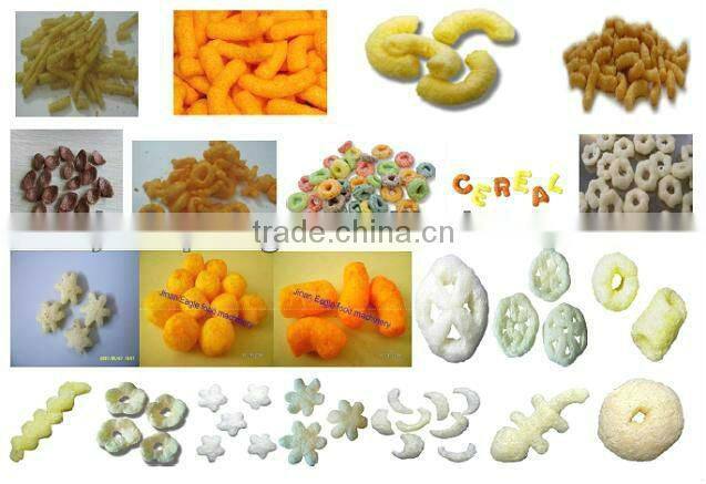 puffed corn snacks making plant