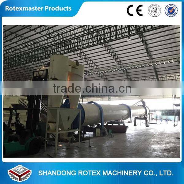 Factory direct sale rubber wood pellet production line Thailand pellet plant