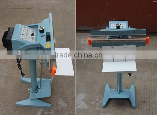 Heat cutting capper and sealing machine for plastic bags