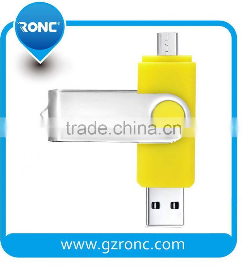 OTG usb flash drive 2 in 1 usb flash drive 8gb