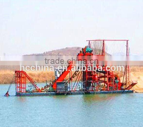 Gold vessels for placer gold /placer gold dredger for sale