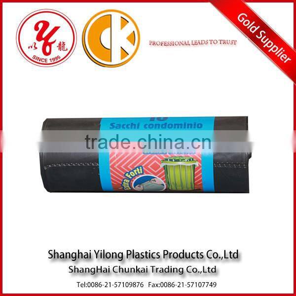 Wholesale Black Plastic Garbage Trash Bag on Roll
