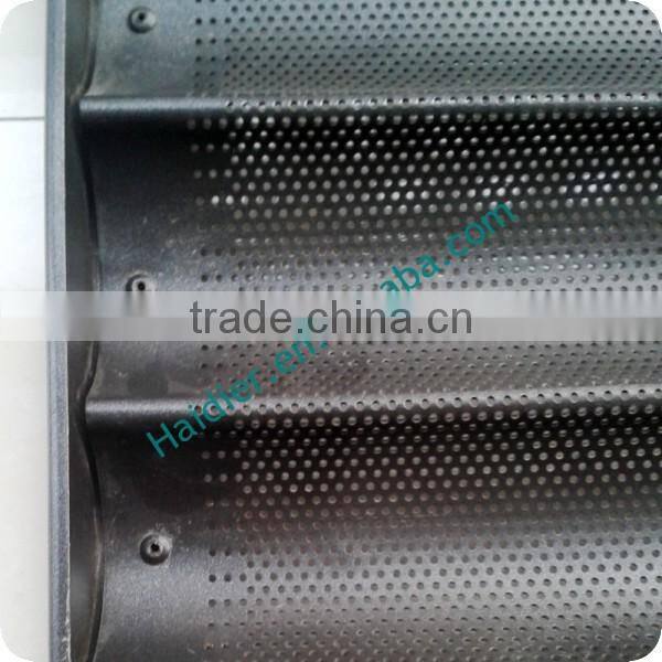 Teflon Non Stick Baguette/French Bread Pan, Perforated French Bread Pan, 5 moulds