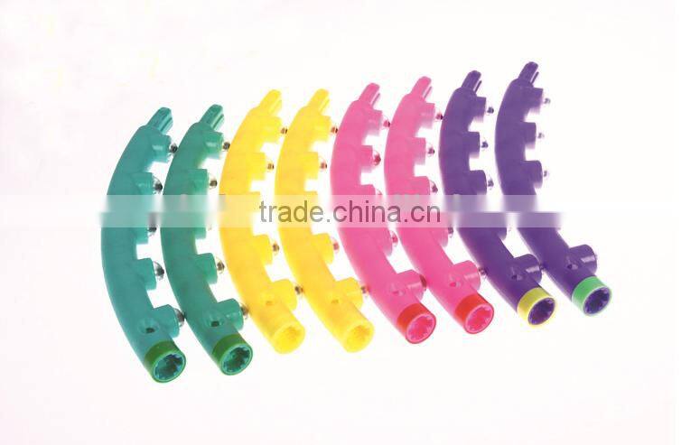 new design 8sections DIY Assembled Magnetic therapy hula hoop/Weighted detachable 98cm PP hula hoop