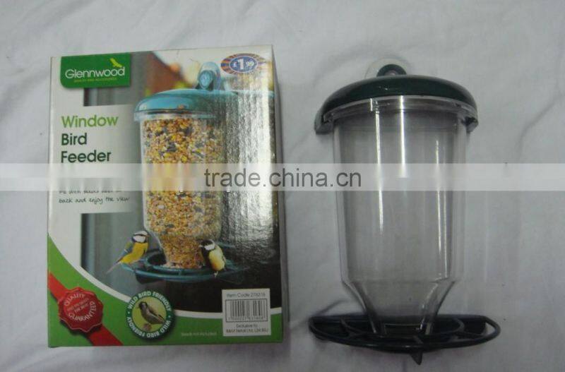 clean window bird feeder