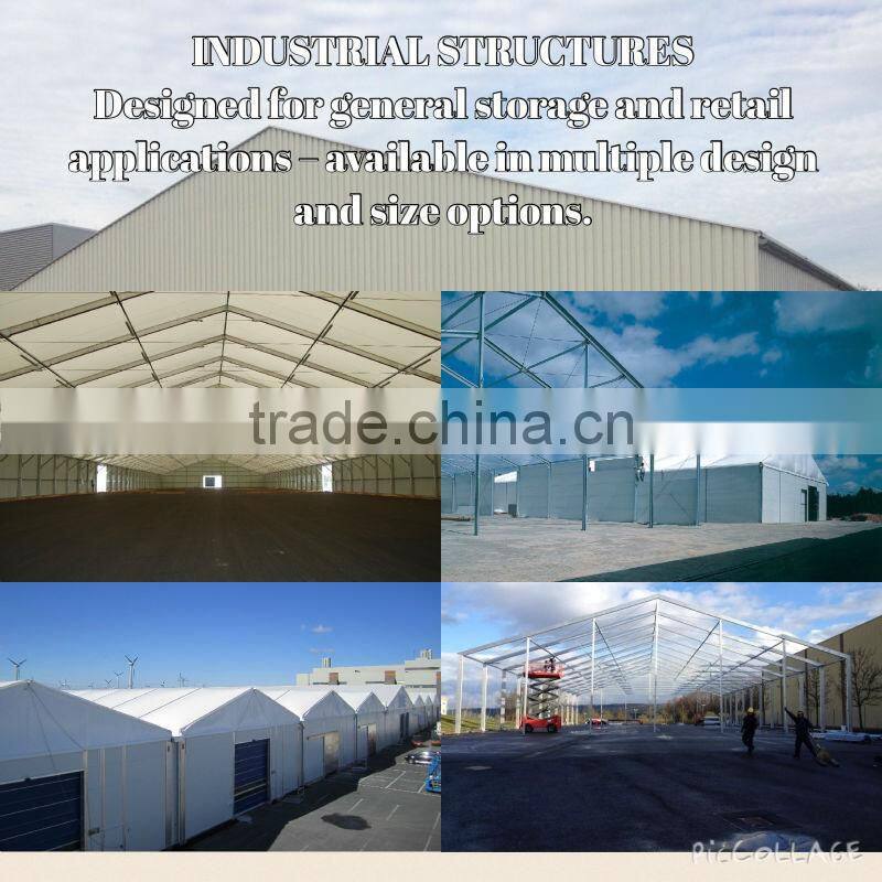 offer snow resistance tent warehouse tent with aluminum frame profile