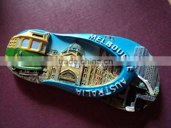 Resin American custom shape magnet