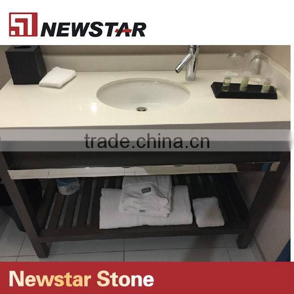 Newstar quartz top bathroom vanity cabinets