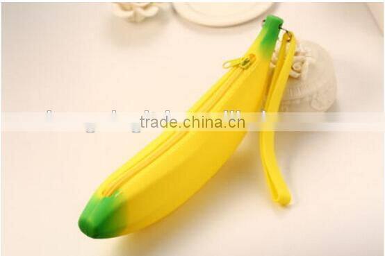 Banana Shaped Silicone Coin Purse&Silicone Clip Purse&Silicone Stocking Filler