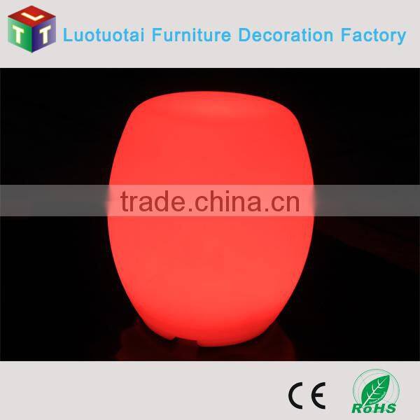 waterproof outdoor furniture led stool light garden decoration