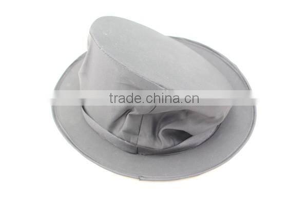 Fashion party black magician hat foldable top cap