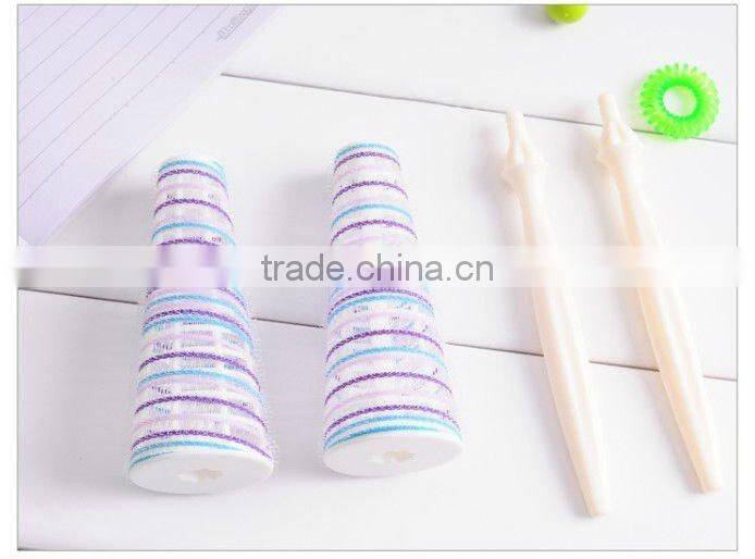 Supply fashion plastic cute tapered hair roll small order