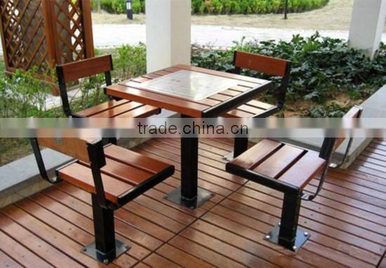 Arlau 4 seater outdoor park wood table
