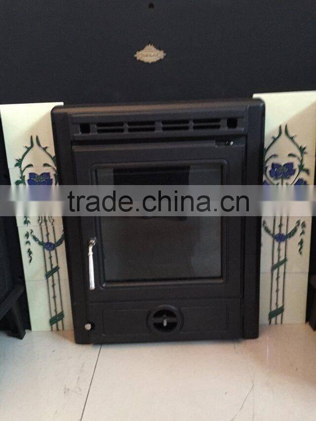 Wall Cast Iron Insert Wood / Coal Stove