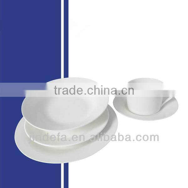white royal porcelain 20pcs dinnerware set