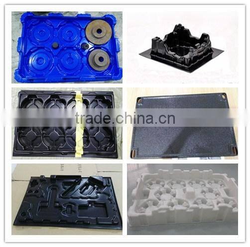 OEM thick ABS vacuum forming plastic tray for machinery