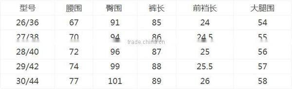 2017 New Arrival Ladies' Hola Denim Pants Skinny cropped jeans