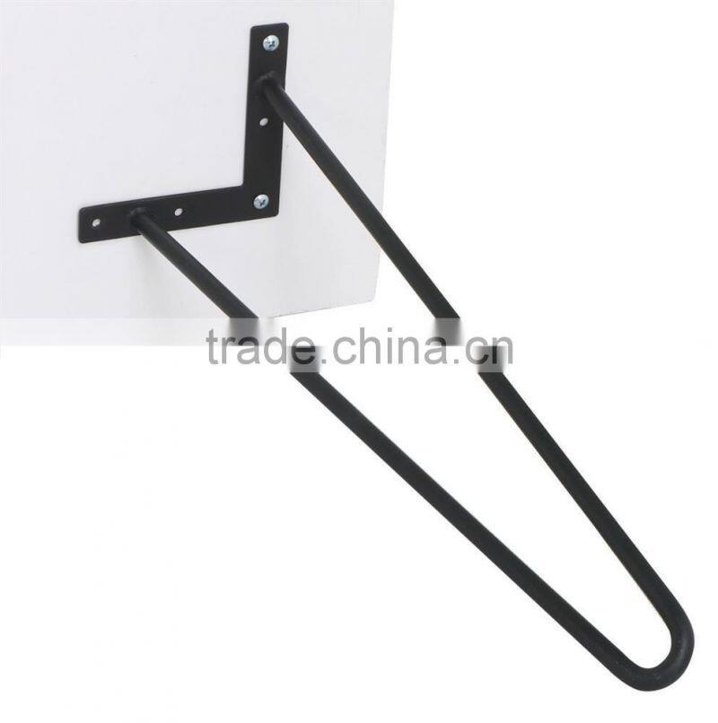 Dongguan supplier high quality 18 inch acrylic table legs with hairpin leg