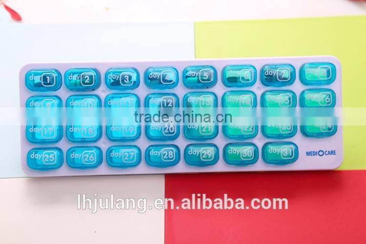 Useful plastic pill box month