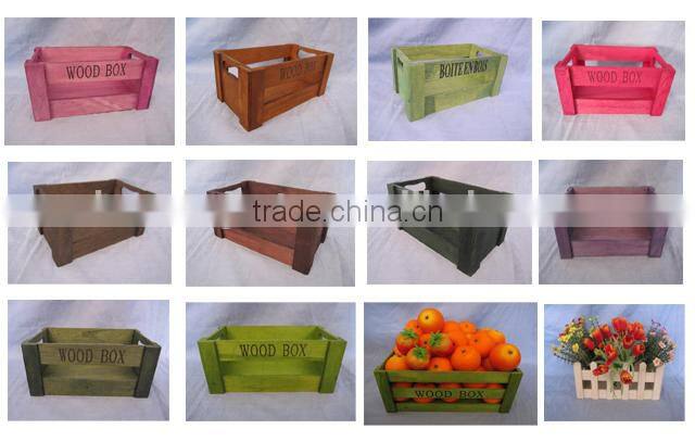 Burly No Foldable and Wooden Material Crate