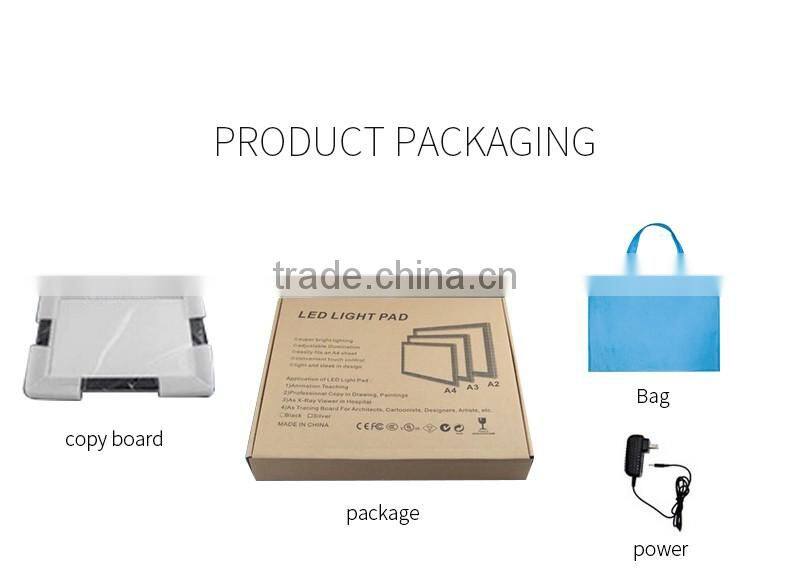 A4 LED copy board, No Luminous attenuation , thickness is 7mm, good quality.