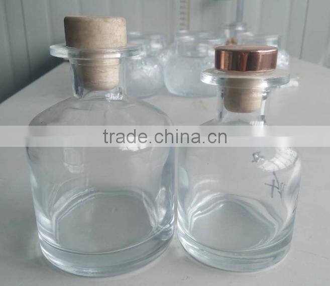 150ml 200ml 300ml new design glass diffuser bottle with reed