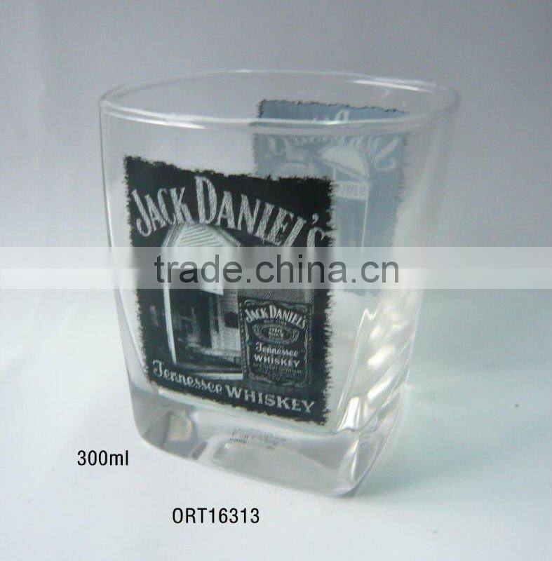 300ml whisky glass cup for pub