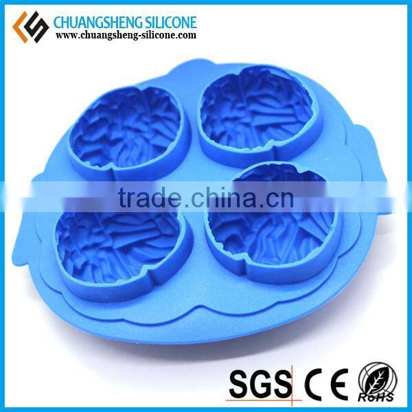 Food grade funny silicone ice cube mold, plastic ice cubes