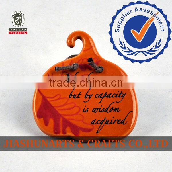 Ceramic halloween plate