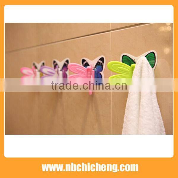 Decorative Plastic Stick Wall Hangers Hook