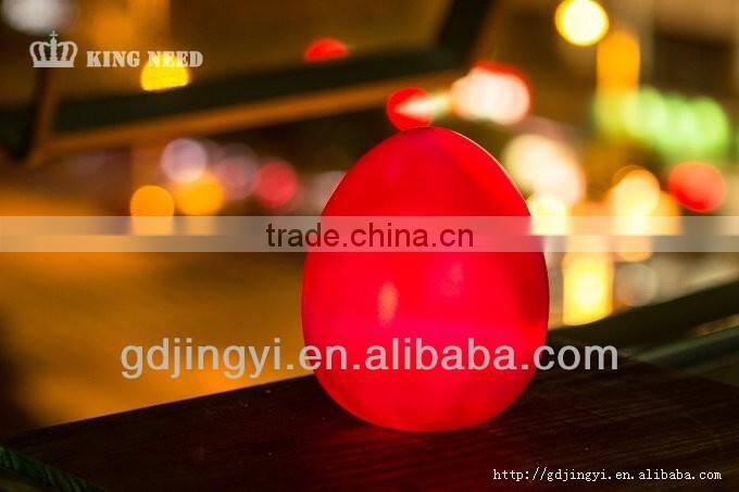 Plastic Colorful LED with Easter Egg
