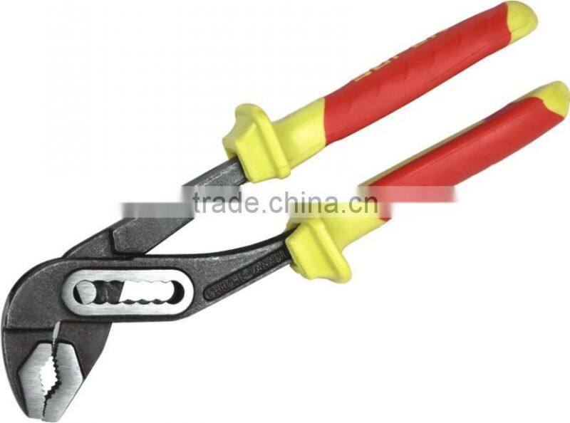 European type double color PVC handle end-cutting pliers
