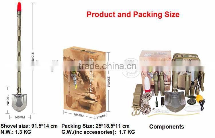 New Arrival Brandnew Structure Patented Products Offroad Camping Shovel