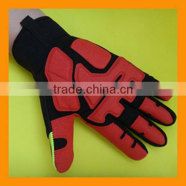 Rigger Style Anti Vibration Oil Resistant Safety Gloves
