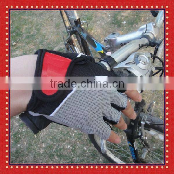 Crochet Bike half finger gloves