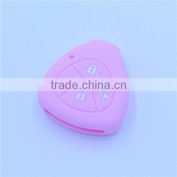 for TOYOTA RAV4 Yaris Venza Camry Remote Key 3 BTN silicone key jackets