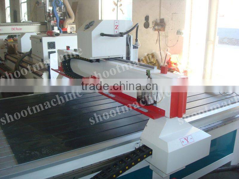 CNC Woodworking Router Machine SH-1325 with X Y working area 1300x2500mm