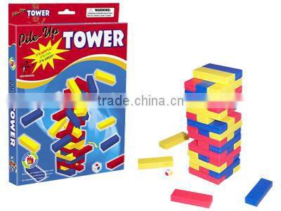 fun brain creative ABS education stacking game with EN71