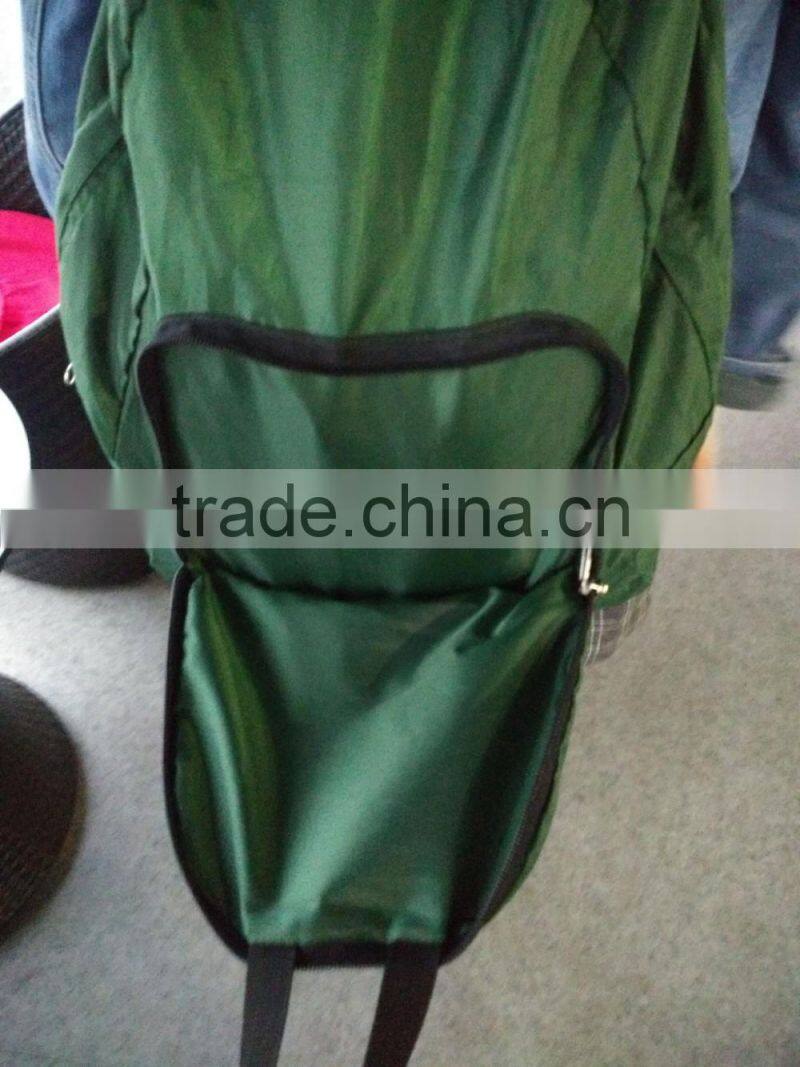 New Fashion Multifunctional Foldable Top Quality School TrendShoulder Strap RPET School Bag