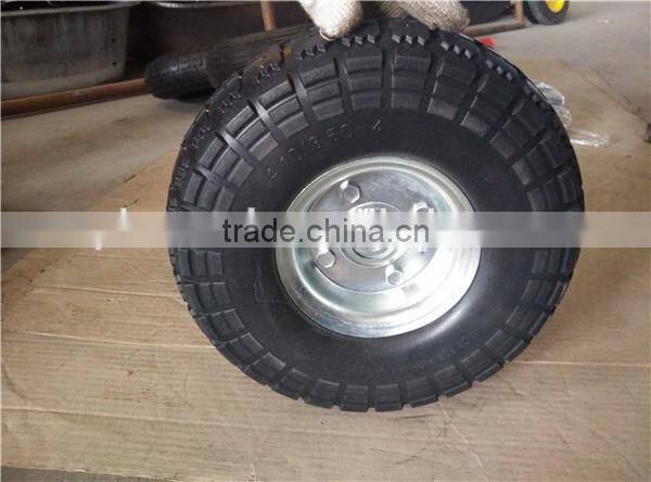 4.10/3.50-4 top sales high quality popular small solid rubber wheel