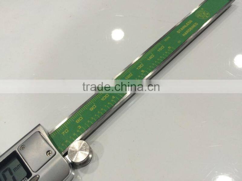 Berrylion Digital Display Stainless Steel Venier Caliper 150mm Clear Scale Venier Caliper