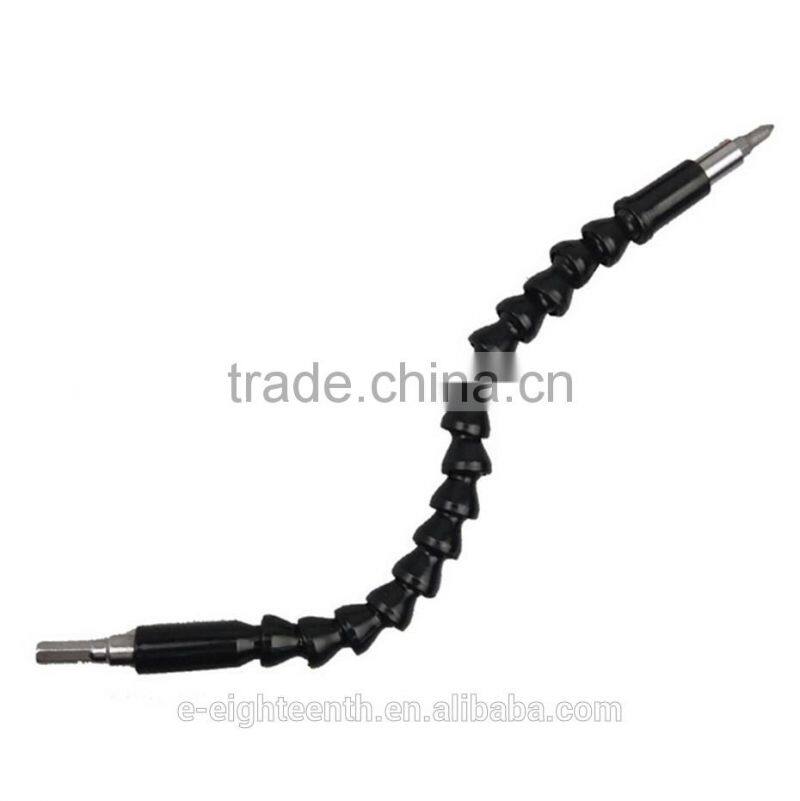 2017 Black Flexible Drill Shaft Connection for Electronic Drill, Screwdriver connect Tube Shaft Bits Extention Machines