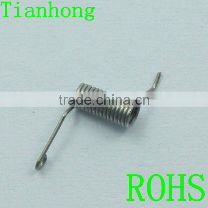 Small torsion springs which can be customized as customers drawings