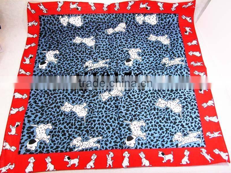 cheap cotton dollar printed neck sweat bands multifunctional dog bandana