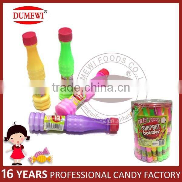 Mini Cola Bottle Fruit Flavor Sour Powder Candy